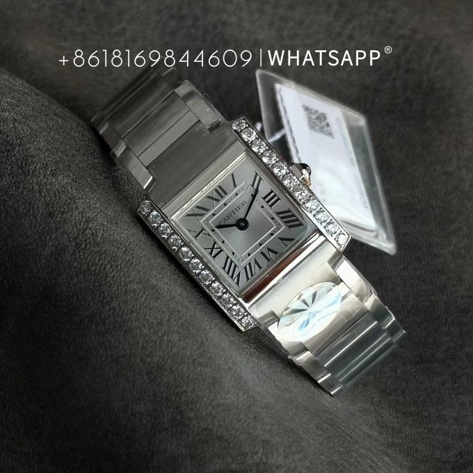 Purchase of high imitation Cartier TANK FRANCAISE W4TA0021 watch 第3张