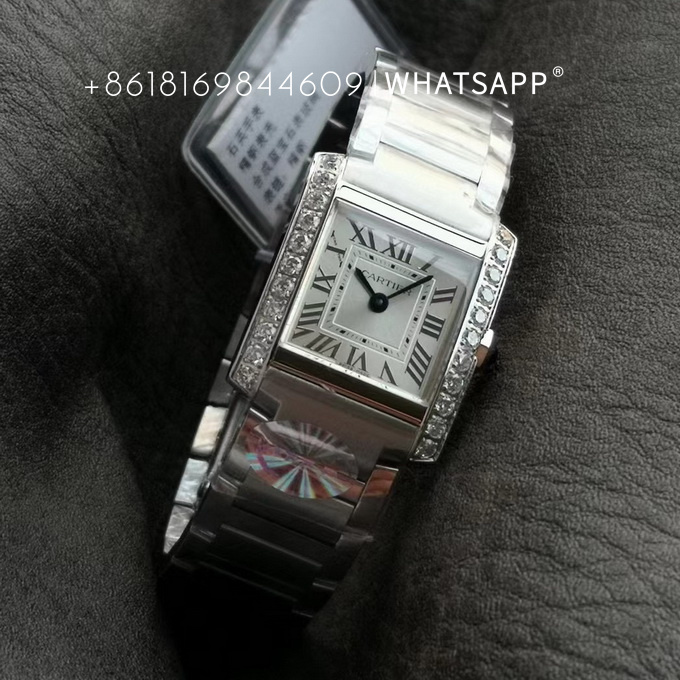 Purchase of high imitation Cartier TANK FRANCAISE W4TA0021 watch 第4张