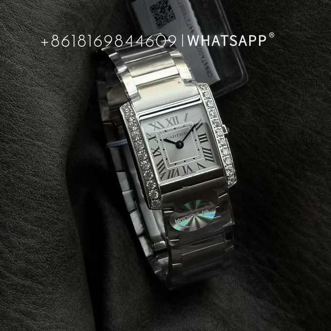 Purchase of high imitation Cartier TANK FRANCAISE W4TA0021 watch 第5张