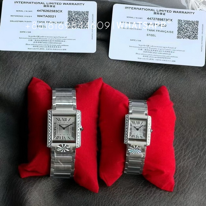 Purchase of high imitation Cartier TANK FRANCAISE W4TA0021 watch 第1张