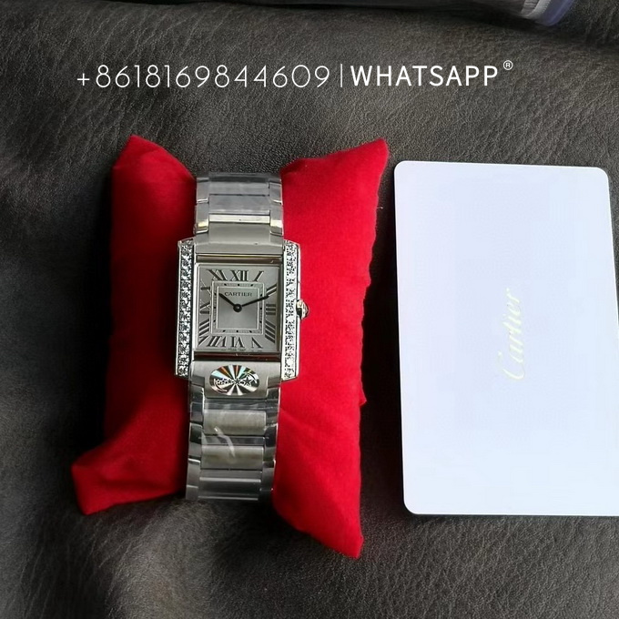 Purchase of high imitation Cartier TANK FRANCAISE W4TA0021 watch 第6张