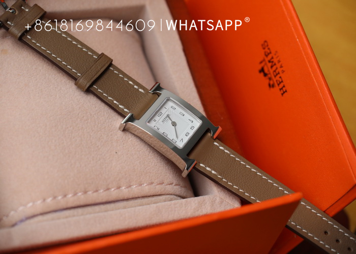 Top-quality replica HERMES H series W036704WW00 ladies' watches for sale 第4张