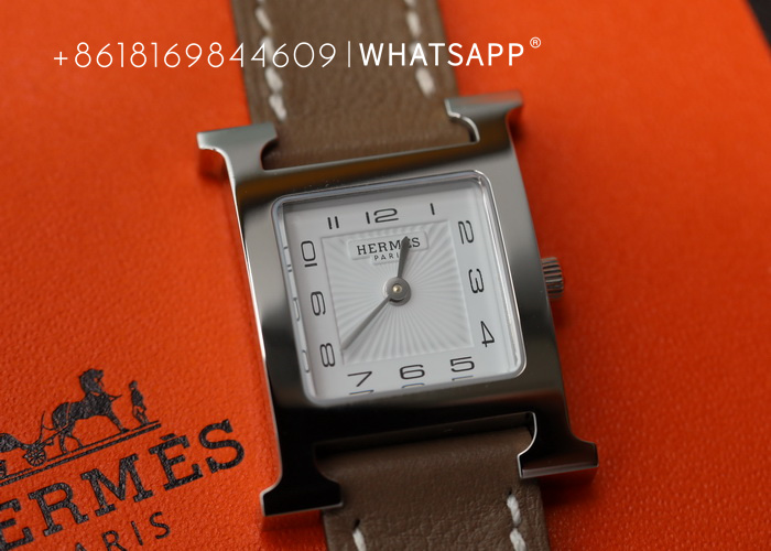 Top-quality replica HERMES H series W036704WW00 ladies' watches for sale 第6张