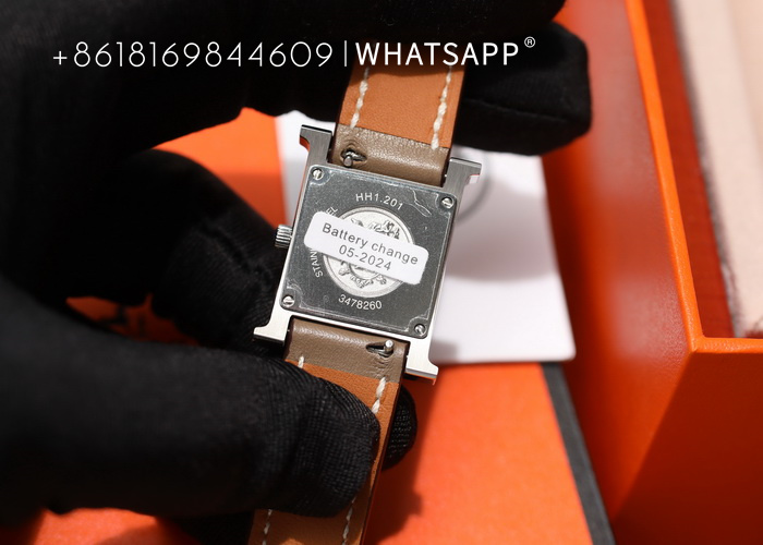 Top-quality replica HERMES H series W036704WW00 ladies' watches for sale 第10张