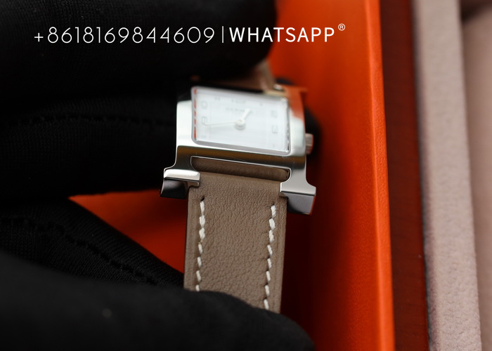 Top-quality replica HERMES H series W036704WW00 ladies' watches for sale 第9张