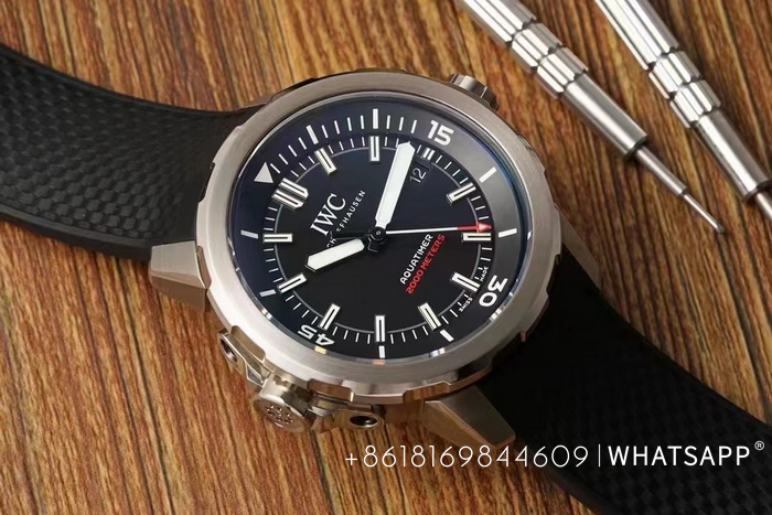 Perfect replica of the IWC AQUATIMER AUTOMATIC IW329101 (titanium) watch for sale 第3张