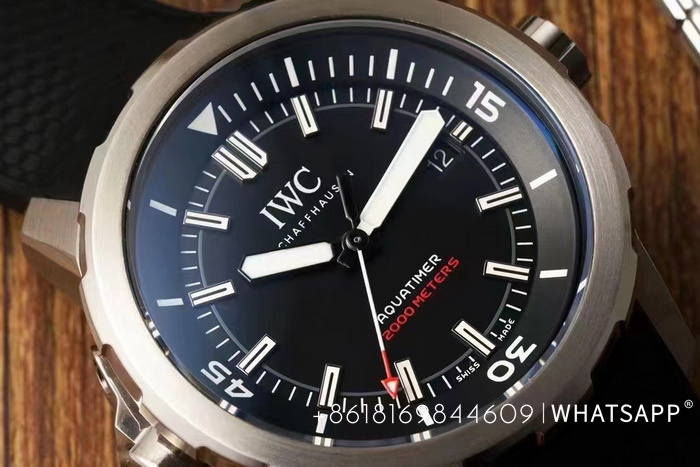 Perfect replica of the IWC AQUATIMER AUTOMATIC IW329101 (titanium) watch for sale 第5张