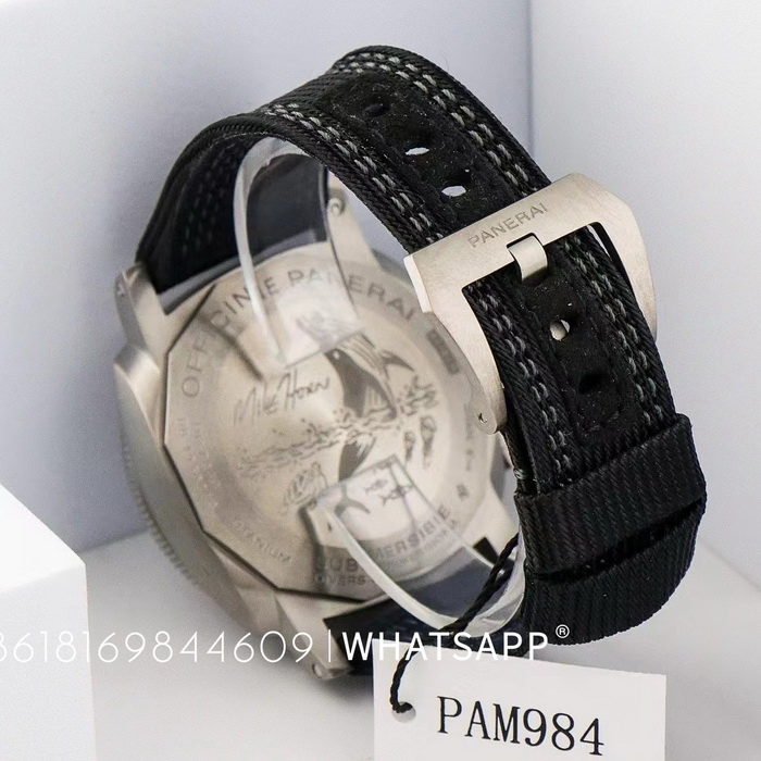 VS Factory Replica Watch PANERAI SUBMERSIBLE PAM00984 47mm for Sale 第9张