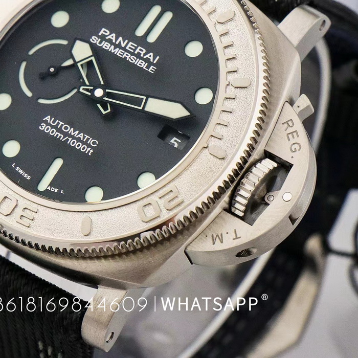 VS Factory Replica Watch PANERAI SUBMERSIBLE PAM00984 47mm for Sale 第7张