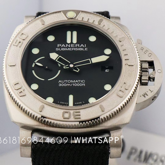 VS Factory Replica Watch PANERAI SUBMERSIBLE PAM00984 47mm for Sale 第5张