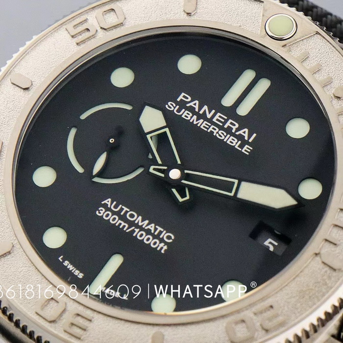 VS Factory Replica Watch PANERAI SUBMERSIBLE PAM00984 47mm for Sale 第6张