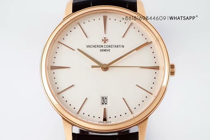 Introduction of Vacheron Constantin Patrimony self-winding 85180/000R-9248 replica watch 第5张