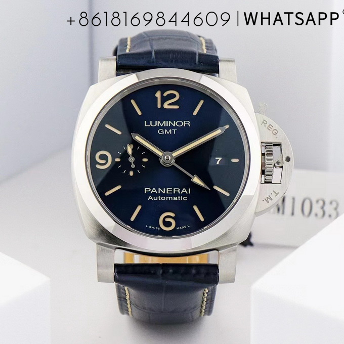 Top-grade replica Panerai Luminor GMT PAM01033 from VS Factory for sale 第2张