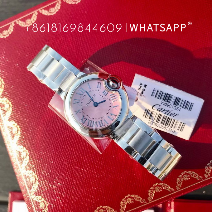 BALLON BLEU DE CARTIER W6920038 28mm Quartz ladies' replica watch for sale 第3张