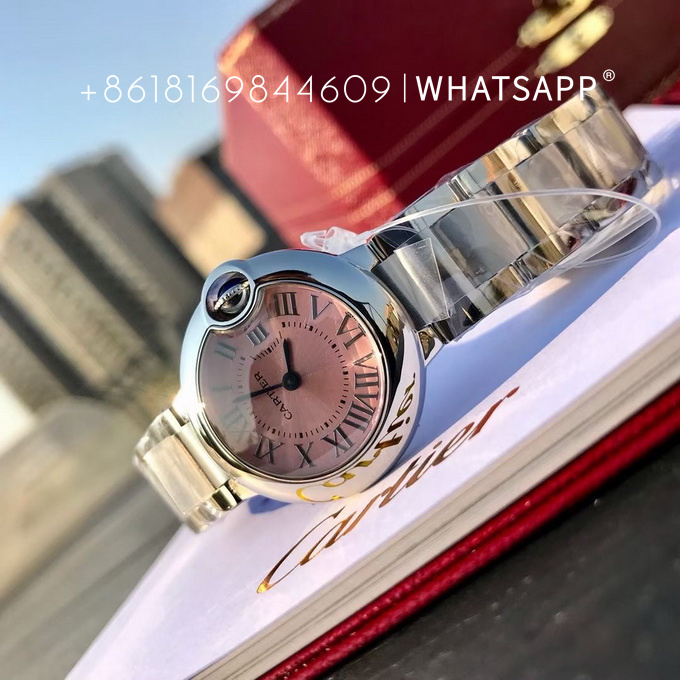 BALLON BLEU DE CARTIER W6920038 28mm Quartz ladies' replica watch for sale 第2张