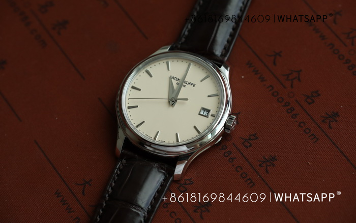 Patek Philippe Calatrava 5227G-001 top replica watch from 3K Factory for sale 第5张