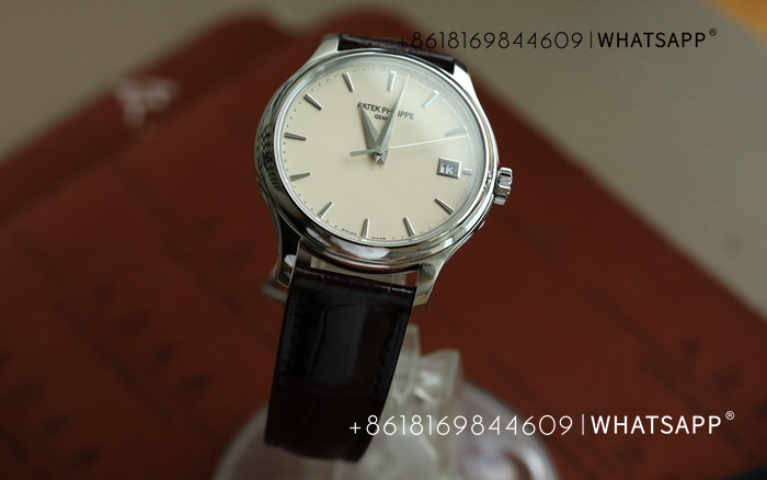 Patek Philippe Calatrava 5227G-001 top replica watch from 3K Factory for sale 第2张