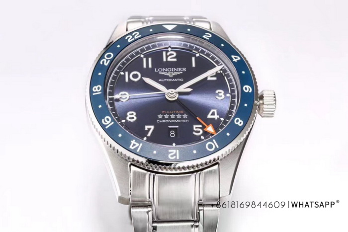 Top-quality replica of the LONGINES SPIRIT ZULU TIME L3.802.4.93.6 watch for sale 第3张