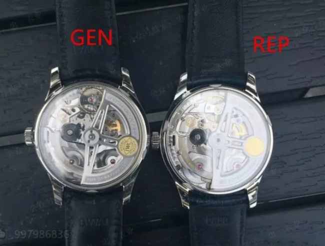 ZF Factory IWC PORTUGIESER IW500705 Replica Watch Genuine vs Fake Comparison Introduction 第11张