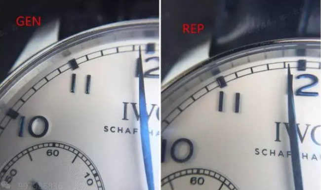 ZF Factory IWC PORTUGIESER IW500705 Replica Watch Genuine vs Fake Comparison Introduction 第5张