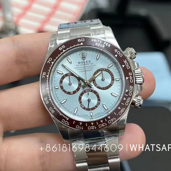 For sale: Top replica of Rolex Daytona 126506 (Ice Blue) with the new 4131 movement from the CLEAN factory 第1张