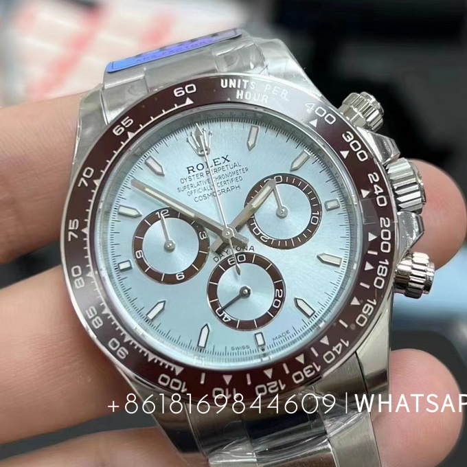 For sale: Top replica of Rolex Daytona 126506 (Ice Blue) with the new 4131 movement from the CLEAN factory 第3张