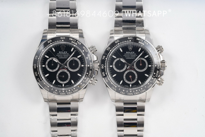 Comparison of C Factory Rolex Daytona m126500ln-0002 (4131 Movement) with Genuine Watch Pictures 第1张