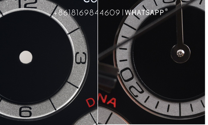 Comparison of C Factory Rolex Daytona m126500ln-0002 (4131 Movement) with Genuine Watch Pictures 第2张