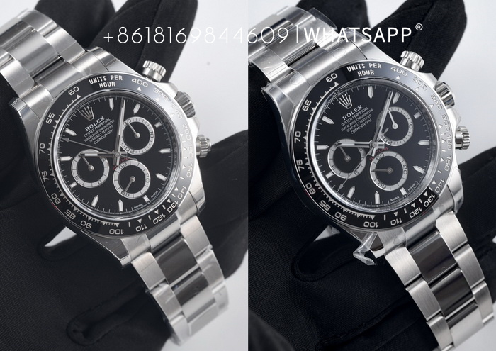 Comparison of C Factory Rolex Daytona m126500ln-0002 (4131 Movement) with Genuine Watch Pictures 第4张