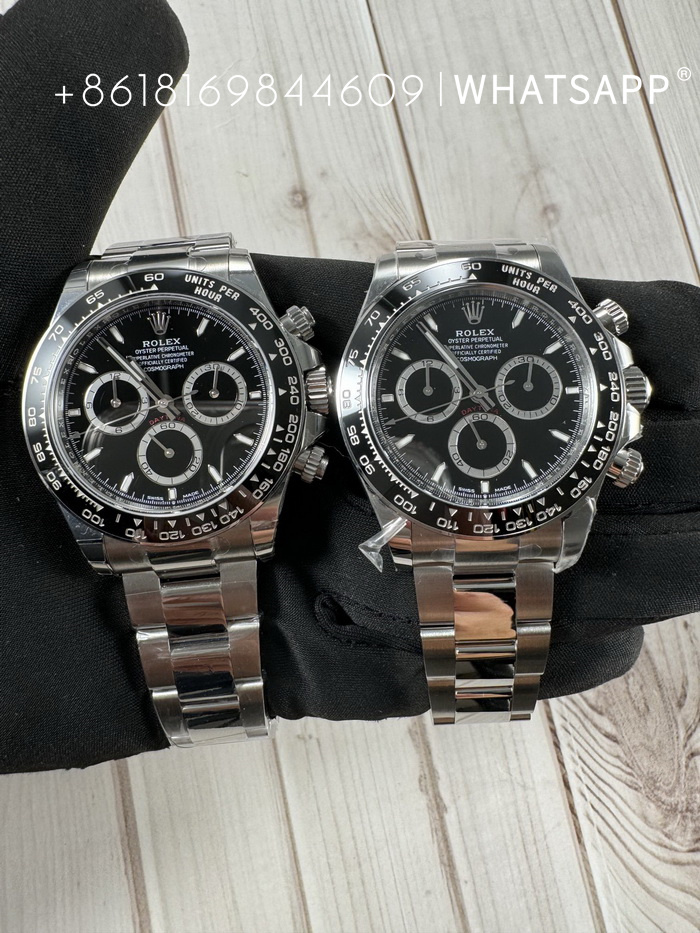 Comparison of C Factory Rolex Daytona m126500ln-0002 (4131 Movement) with Genuine Watch Pictures 第8张