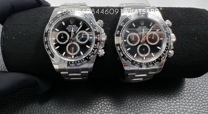 Comparison of C Factory Rolex Daytona m126500ln-0002 (4131 Movement) with Genuine Watch Pictures 第9张