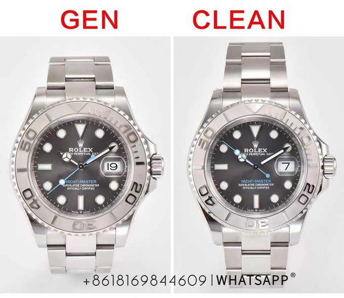 Comparison of Rolex 126622 Yacht-Master Replica Watches from C Factory/VS Factory with Genuine Watches 第1张