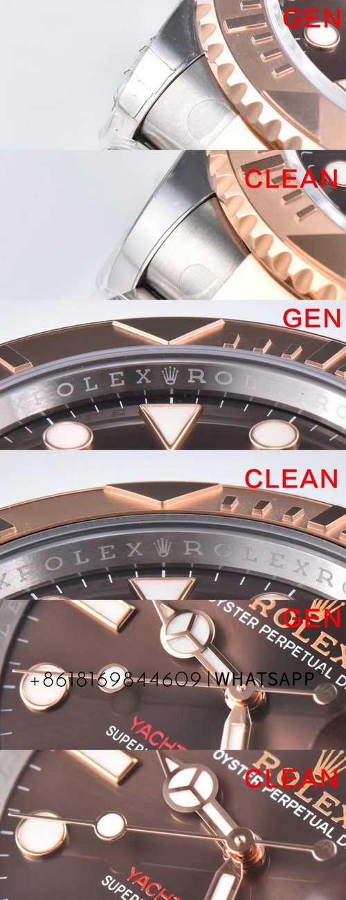 Comparison Introduction of Clean Factory/C Factory Rolex Yacht-Master m126621-0001 Replica Watch 第6张