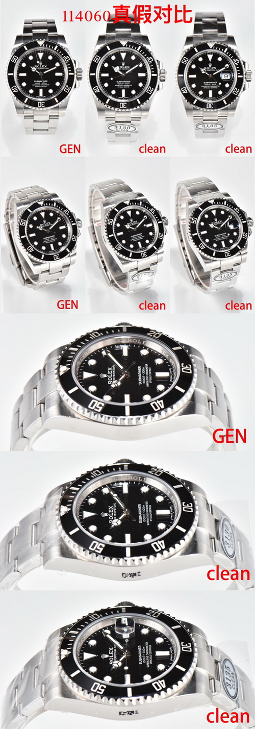 Comparison Between the Rolex SUBMARINER 126610 3235 Movement 1:1 Copy Watch and the Authentic Version 第1张