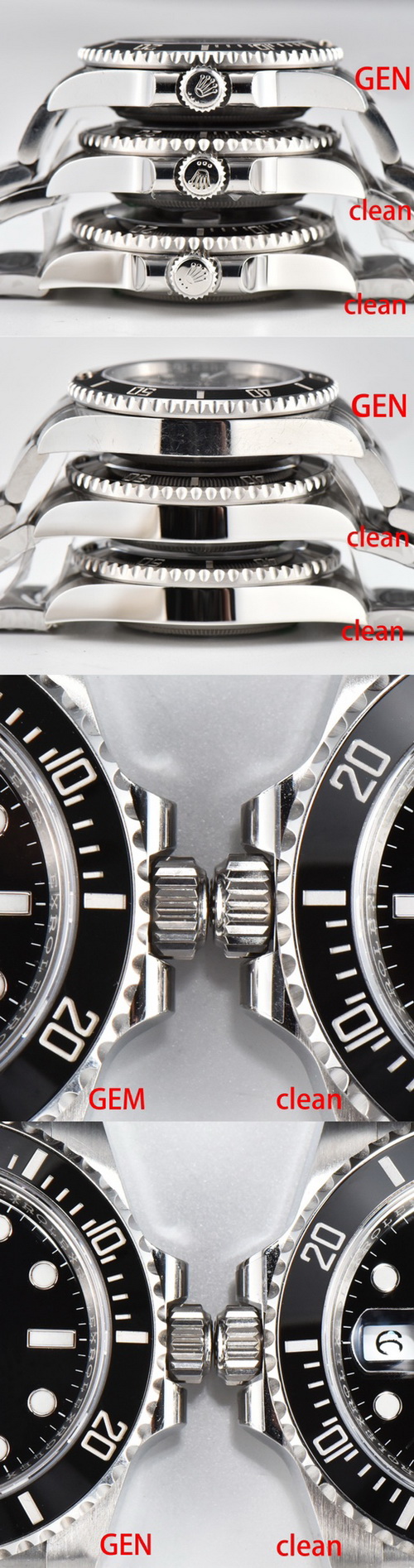 Comparison Between the Rolex SUBMARINER 126610 3235 Movement 1:1 Copy Watch and the Authentic Version 第3张