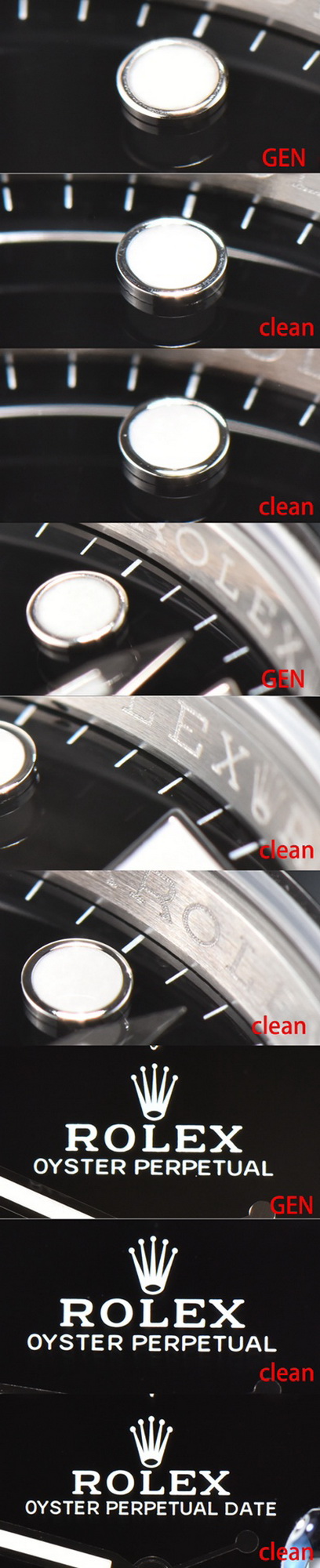 Comparison Between the Rolex SUBMARINER 126610 3235 Movement 1:1 Copy Watch and the Authentic Version 第5张