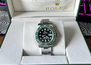 Here is the transaction record of a Russian customer purchasing a Rolex Submariner.