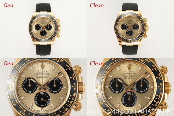 Comparison Between the Clean Factory Rolex Daytona 126518 1:1 Clone Watch and the Genuine Version 第1张