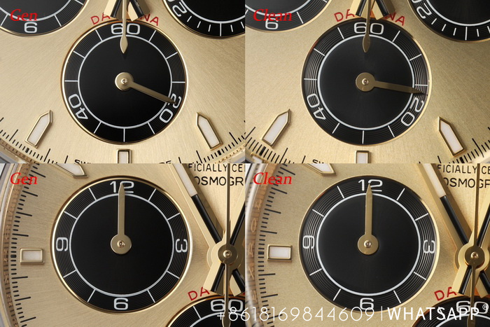 Comparison Between the Clean Factory Rolex Daytona 126518 1:1 Clone Watch and the Genuine Version 第3张