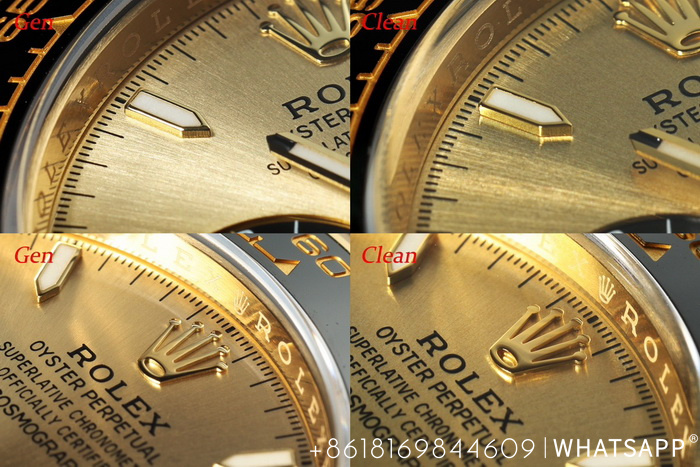 Comparison Between the Clean Factory Rolex Daytona 126518 1:1 Clone Watch and the Genuine Version 第4张