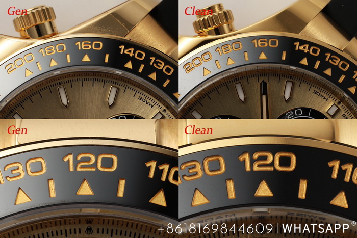 Comparison Between the Clean Factory Rolex Daytona 126518 1:1 Clone Watch and the Genuine Version 第6张