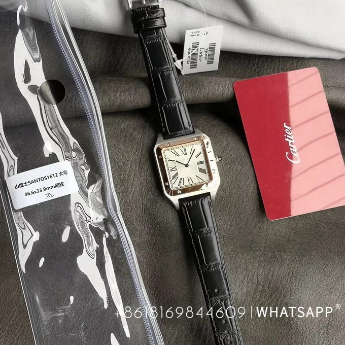 SANTOS DE CARTIER W2SA0017 1:1 COPY Watch for Sale 第3张