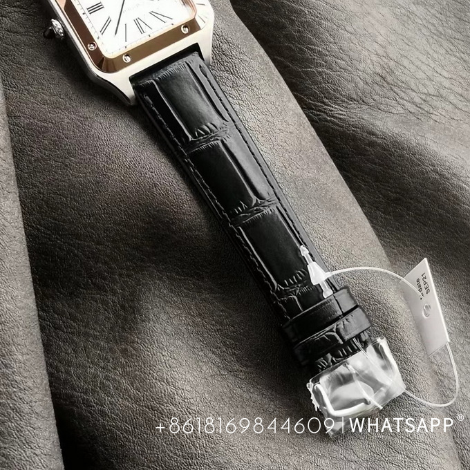 SANTOS DE CARTIER W2SA0017 1:1 COPY Watch for Sale 第9张