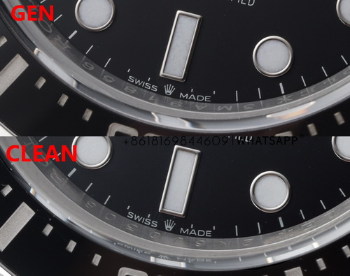 C Factory Rolex SEA-DWELLER 1:1 Replica Watch vs. Genuine Comparison 第3张