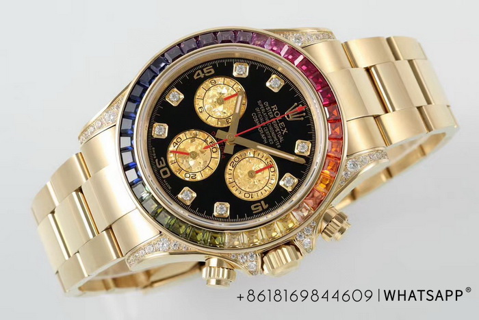 Top Replica Rolex Daytona 116598 RBOW Replica Watch Introduction 第3张