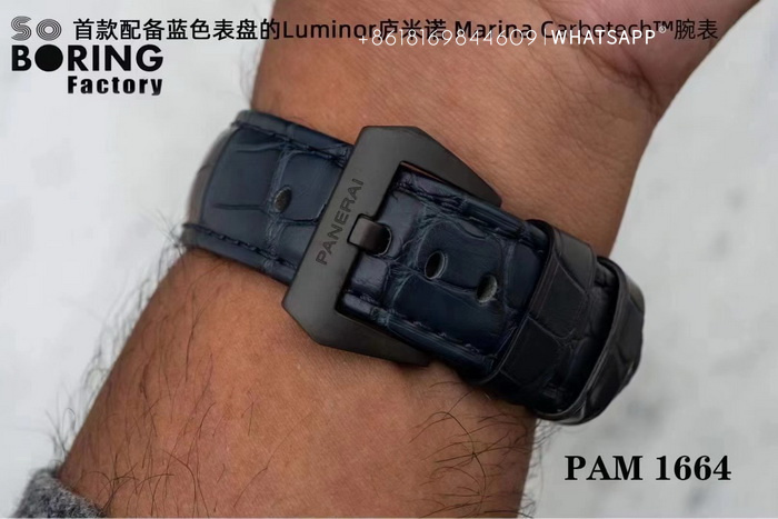 VS Factory Panerai PAM01664 Carbon Fiber Replica Watch for Sale 第9张