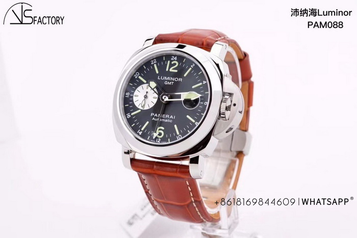 Sales of VS Factory Panerai LUMINOR GMT PAM00088 Replica Watch 第2张