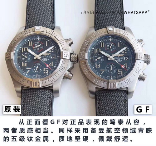 Top Replica Breitling Avenger vs. Genuine Review: 第1张