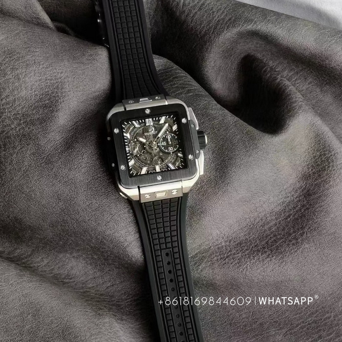 HUBLOT SQUARE BANG UNICO 821.NM.0170.RX 1:1 Replica Watch for Sale 第2张