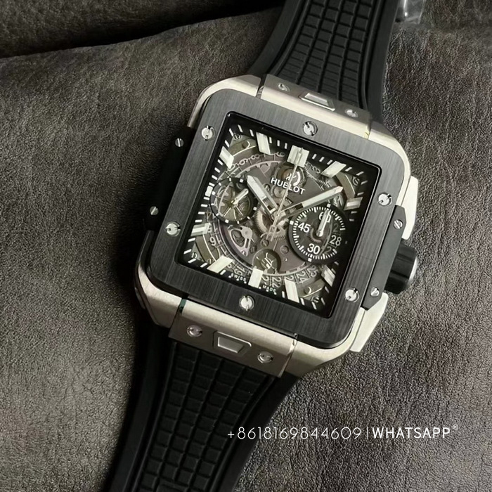 HUBLOT SQUARE BANG UNICO 821.NM.0170.RX 1:1 Replica Watch for Sale 第1张